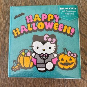 Hello Kitty Disposable napkins 🧡🎃 brand new!